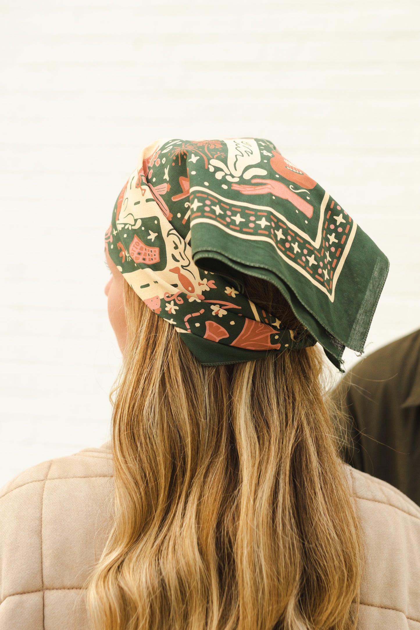 Olive Desert Bandana