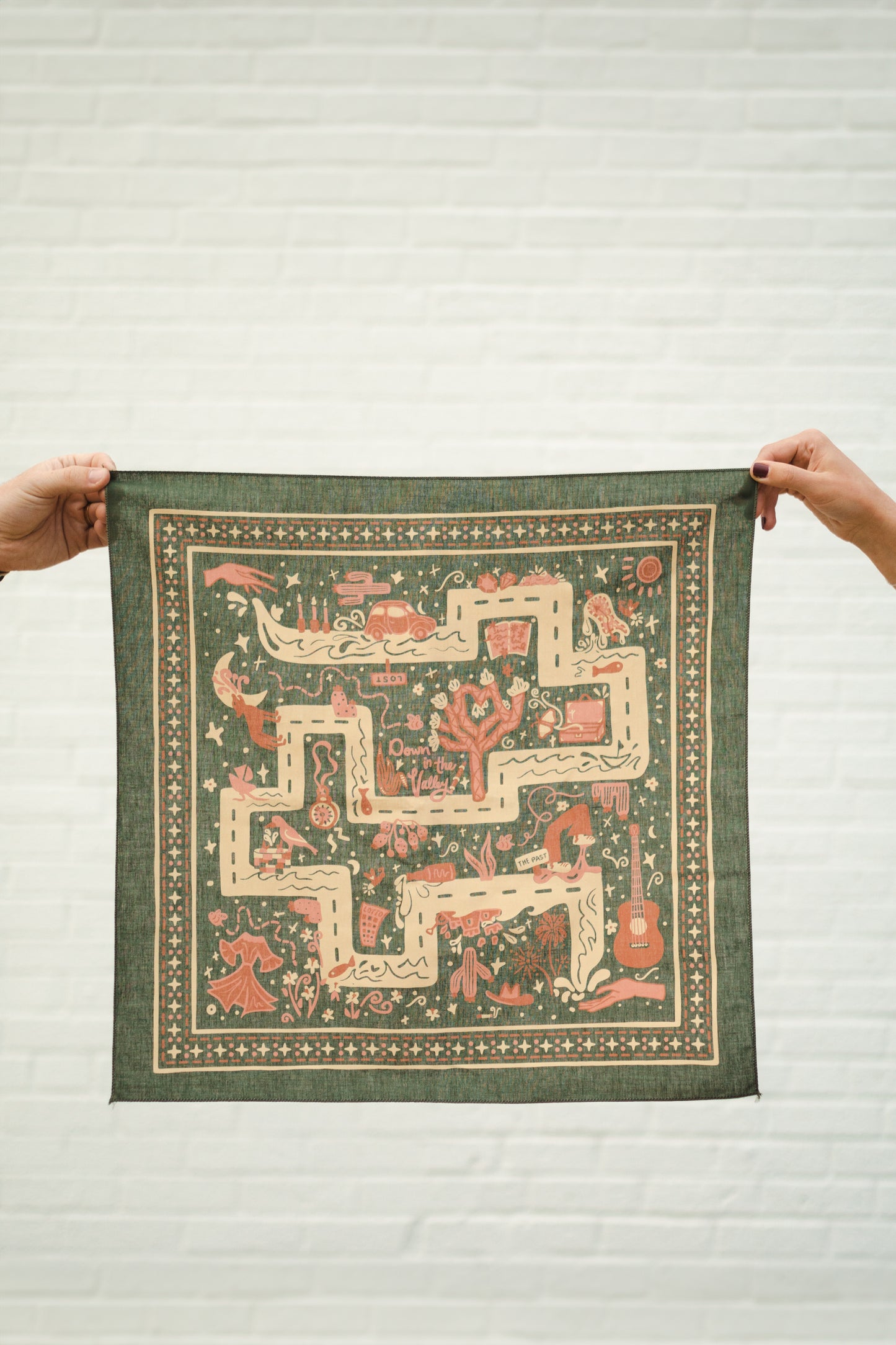 Olive Desert Bandana