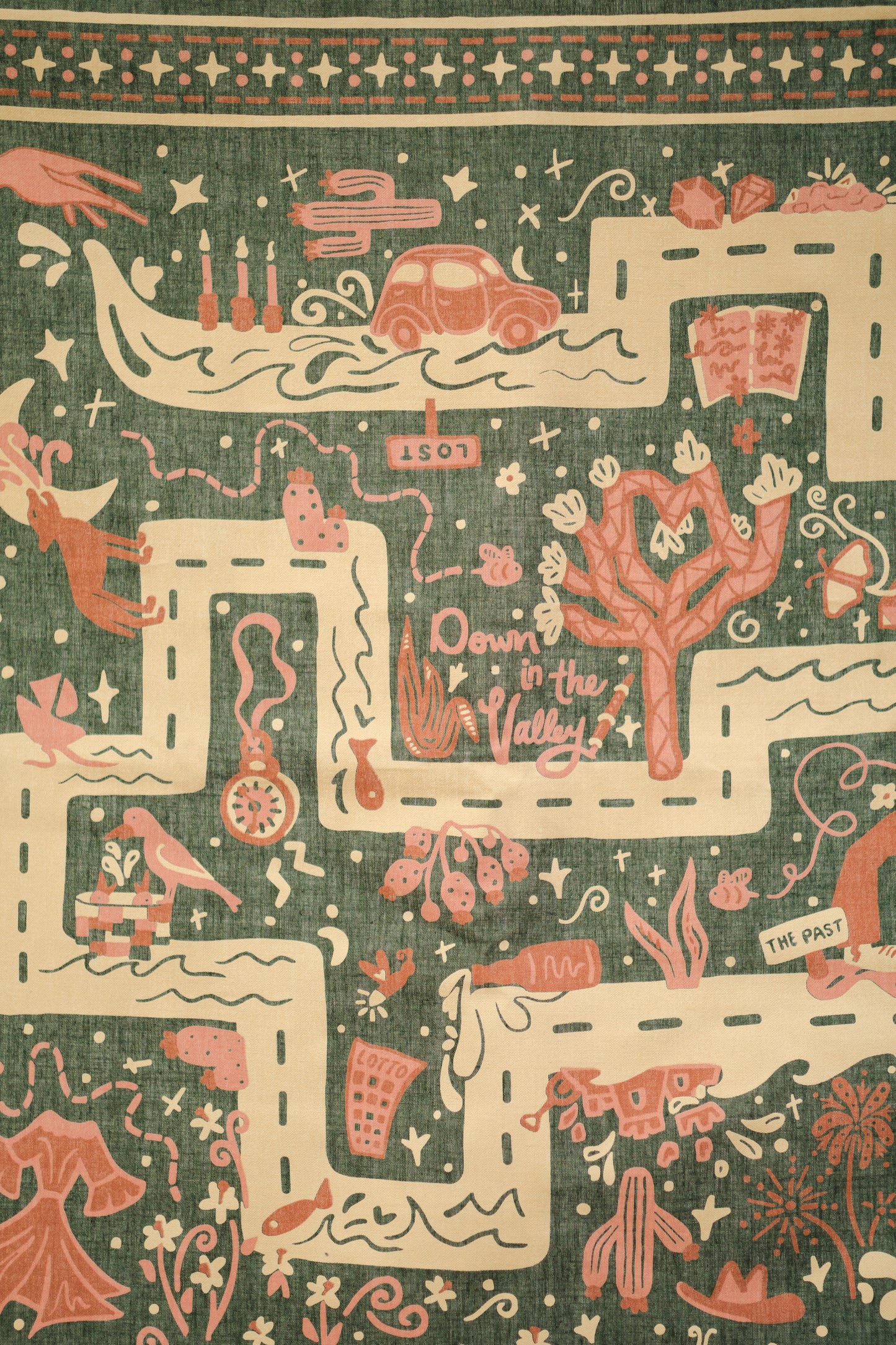 Olive Desert Bandana