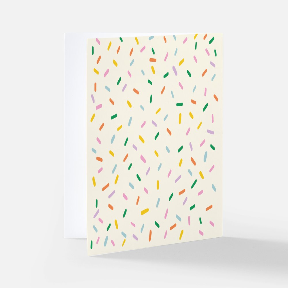 sprinkles! greeting card