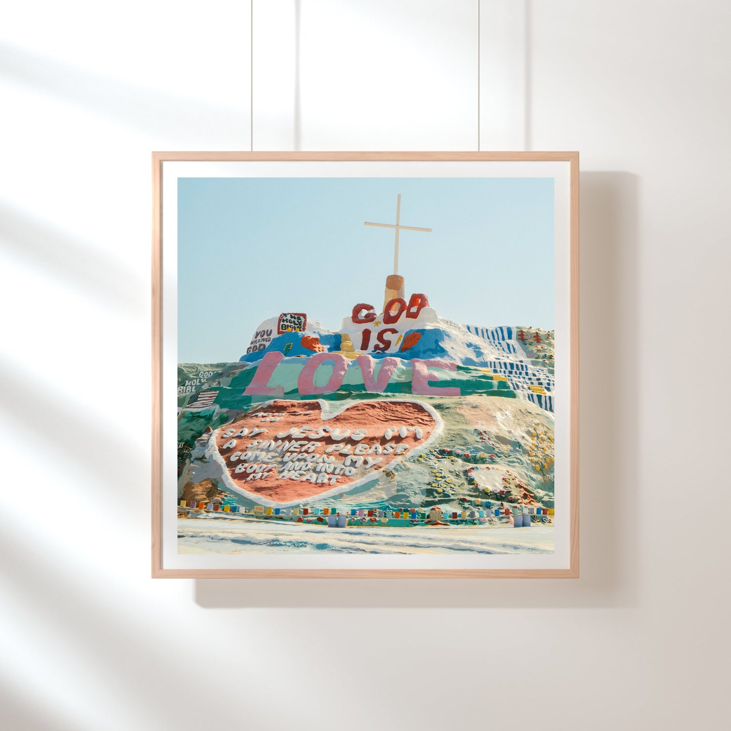 salvation mountain print